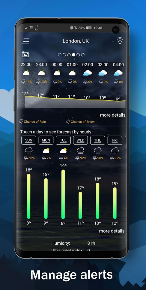Dokladna Pogoda Prognoza Pogody Na Zywo Dla Huawei Do Pobrania Android Com Pl Apps