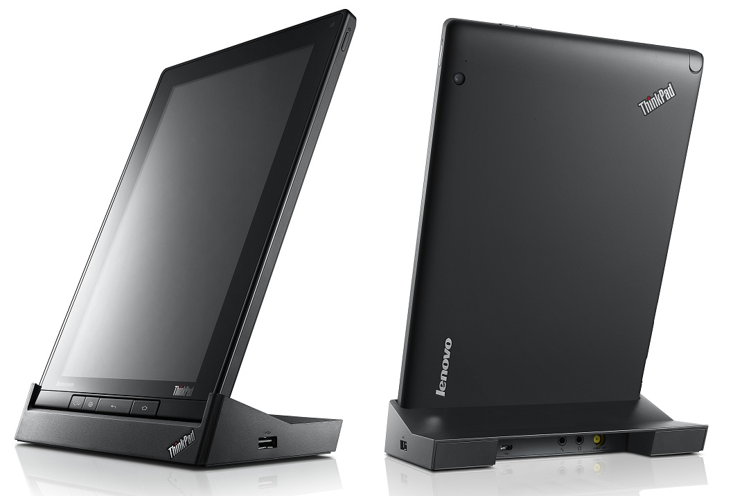 Lenovo-ThinkPad-Tablet-on-stand-front-and-back